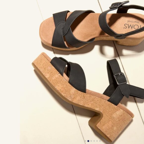 TOMS - Isla Heeled Sandal - Picture 2 of 6